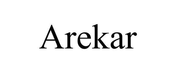  AREKAR