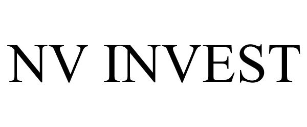 Trademark Logo NV INVEST