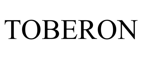 Trademark Logo TOBERON