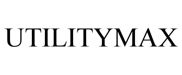 Trademark Logo UTILITYMAX