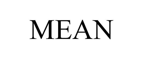 Trademark Logo MEAN