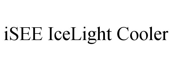  ISEE ICELIGHT COOLER