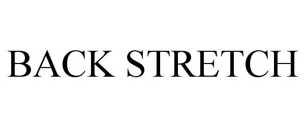 Trademark Logo BACK STRETCH