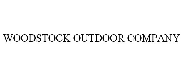  WOODSTOCK OUTDOOR COMPANY