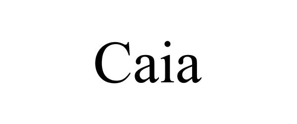 Trademark Logo CAIA