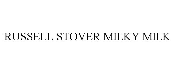  RUSSELL STOVER MILKY MILK