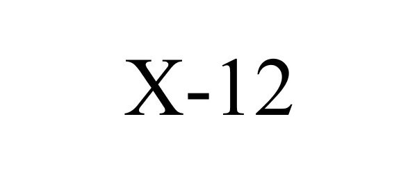 Trademark Logo X-12