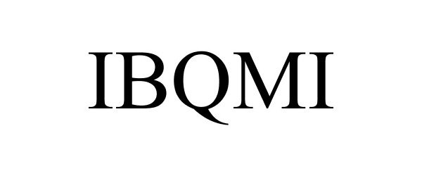 Trademark Logo IBQMI