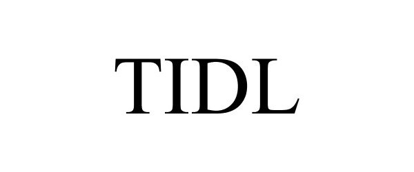 Trademark Logo TIDL
