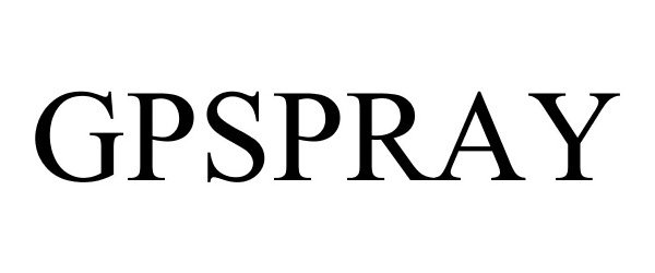 Trademark Logo GPSPRAY