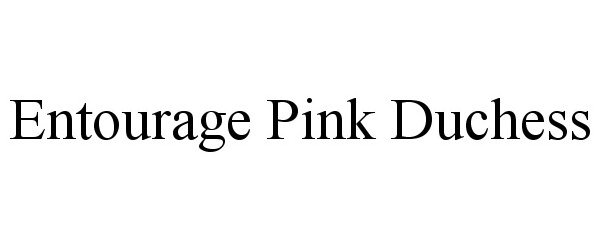  ENTOURAGE PINK DUCHESS