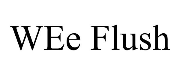 Trademark Logo WEE FLUSH