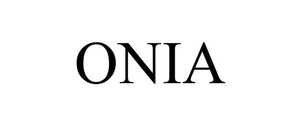 Trademark Logo ONIA