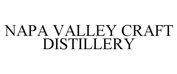  NAPA VALLEY CRAFT DISTILLERY