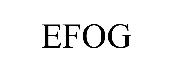 Trademark Logo EFOG