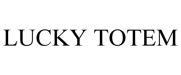 Trademark Logo LUCKY TOTEM