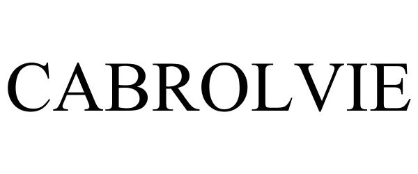 Trademark Logo CABROLVIE