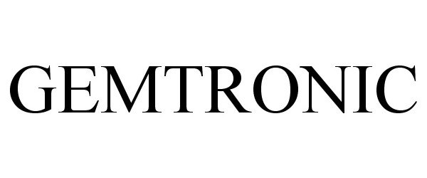 Trademark Logo GEMTRONIC