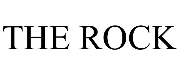 Trademark Logo THE ROCK