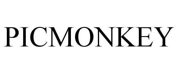 Trademark Logo PICMONKEY