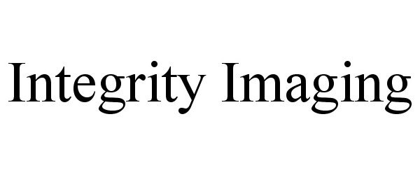 Trademark Logo INTEGRITY IMAGING