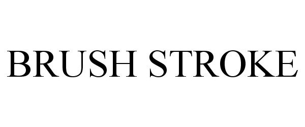 Trademark Logo BRUSH STROKE