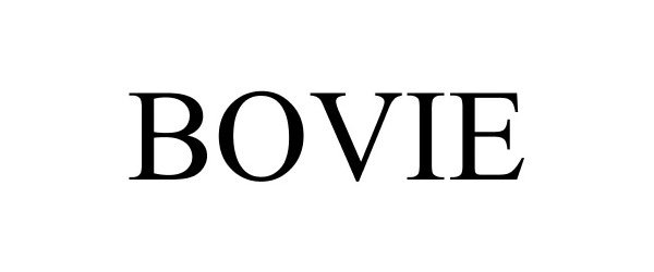 Trademark Logo BOVIE