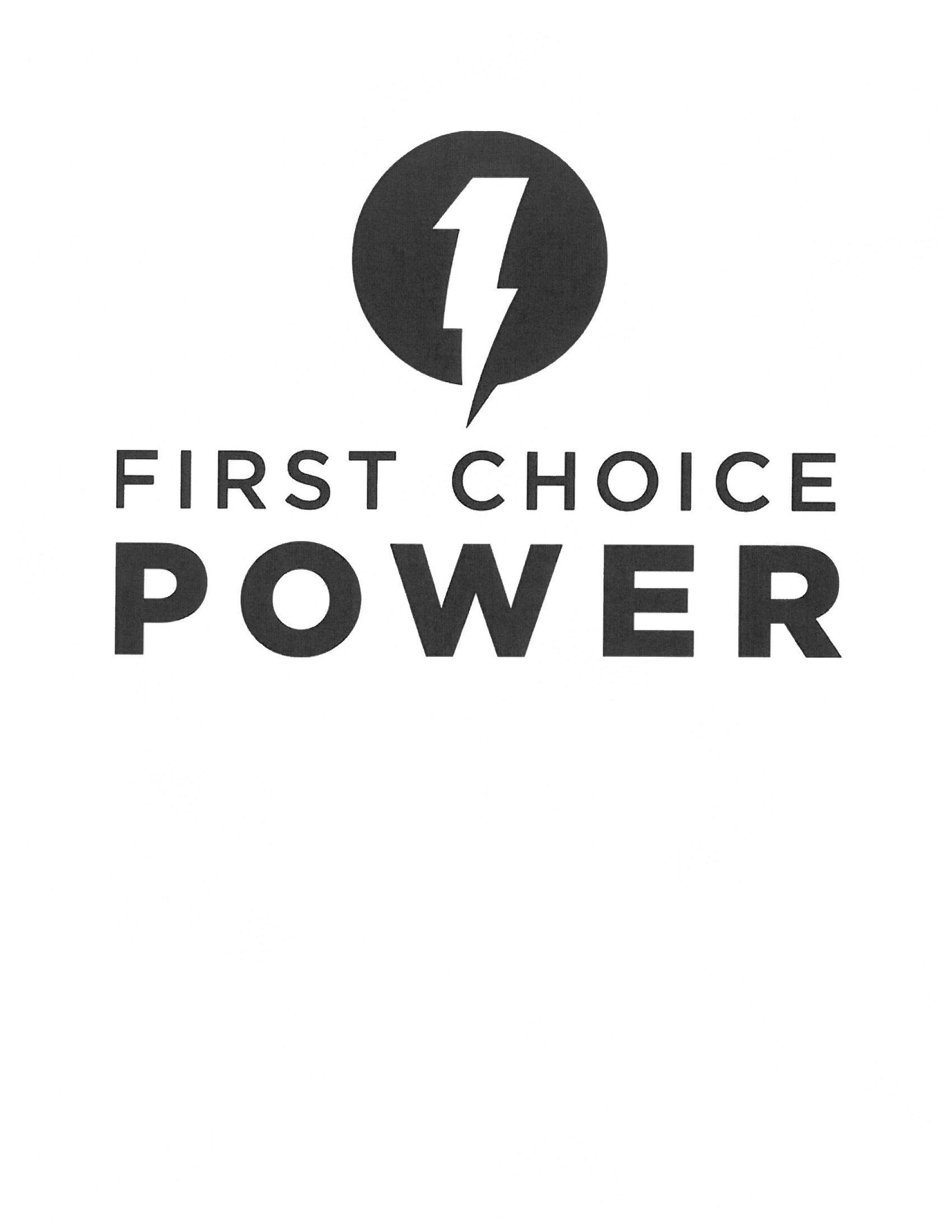  FIRST CHOICE POWER