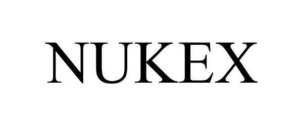 Trademark Logo NUKEX