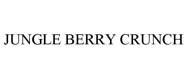 Trademark Logo JUNGLE BERRY CRUNCH