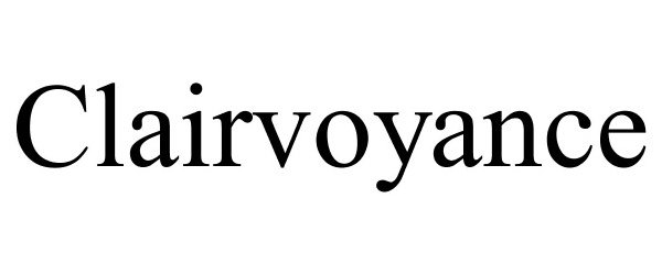 Trademark Logo CLAIRVOYANCE