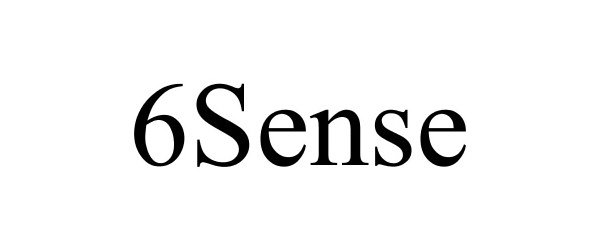 Trademark Logo 6SENSE