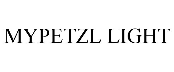 Trademark Logo MYPETZL LIGHT
