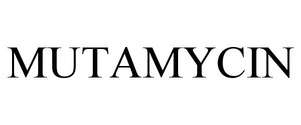 Trademark Logo MUTAMYCIN