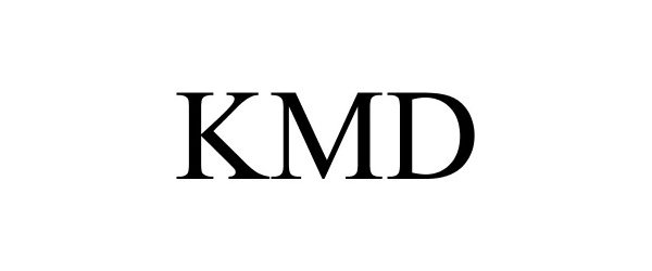 Trademark Logo KMD