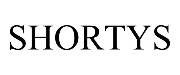 Trademark Logo SHORTYS