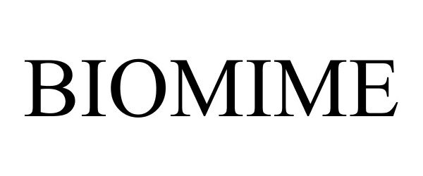 Trademark Logo BIOMIME