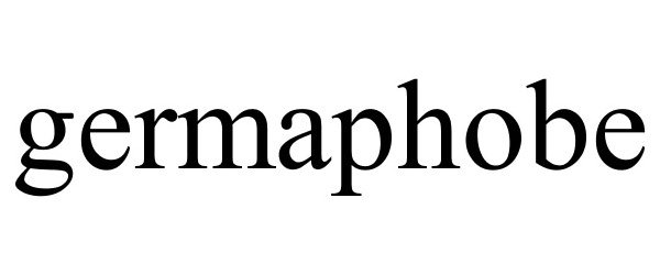 Trademark Logo GERMAPHOBE