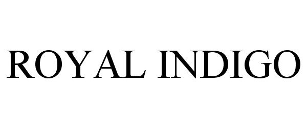 Trademark Logo ROYAL INDIGO