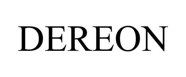 Trademark Logo DEREON