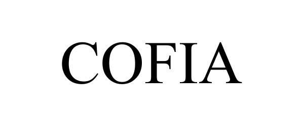 Trademark Logo COFIA