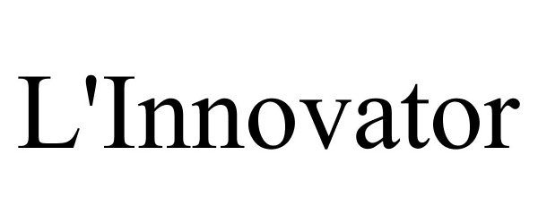 Trademark Logo L'INNOVATOR