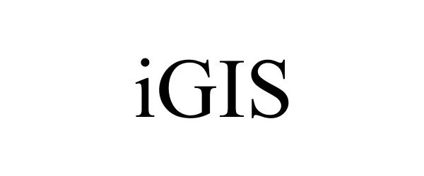 Trademark Logo IGIS