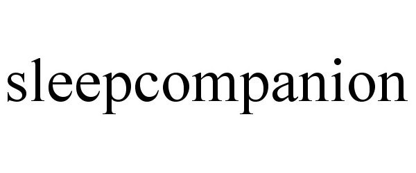 Trademark Logo SLEEPCOMPANION