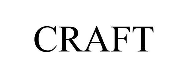 Trademark Logo CRAFT