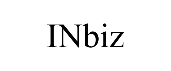 Trademark Logo INBIZ