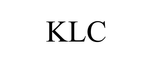 Trademark Logo KLC