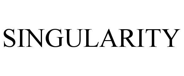 Trademark Logo SINGULARITY