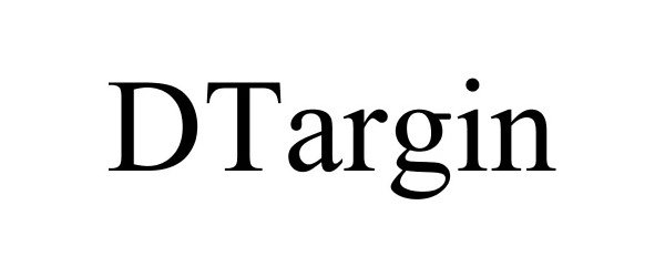 Trademark Logo DTARGIN