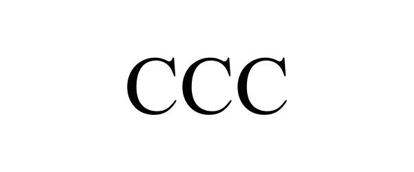 Trademark Logo CCC